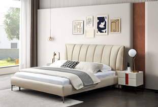 SM17008-1真皮软床